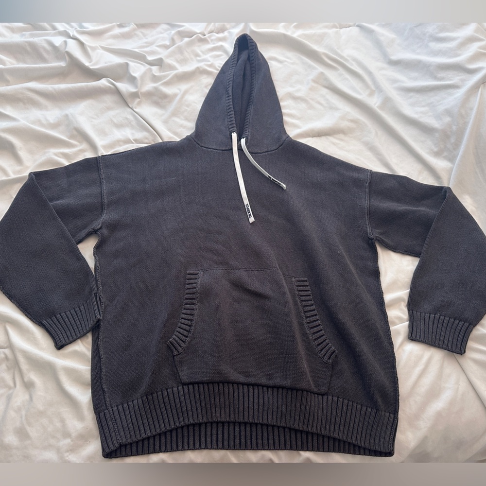 The Kooples Black Hoodie Sweater